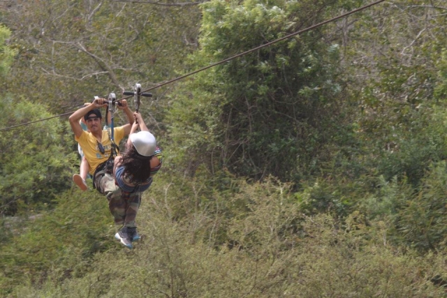  Doppia zip line 